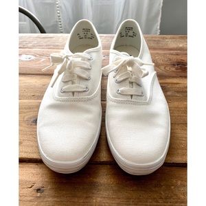 White Keds canvas shoe